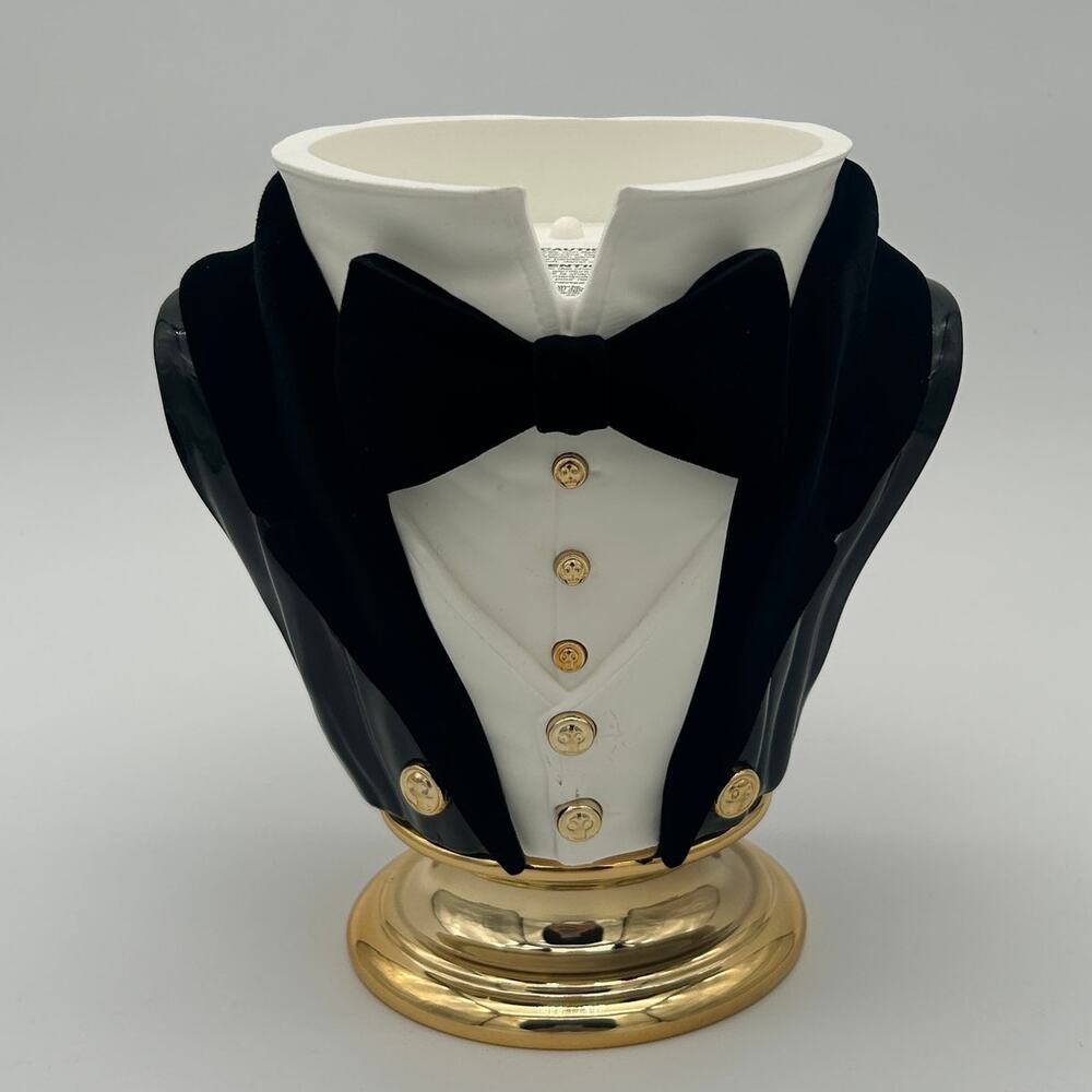 Bath & Body Works 2021 Halloween Headless Vampire Butler Man Candle Holder